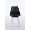 Silla De Comedor Borneo V2 Negro,Blanco