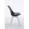 Silla De Comedor Borneo V2 Negro,Blanco