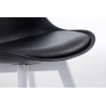 Silla De Comedor Borneo V2 Negro,Blanco