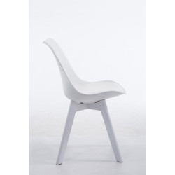 Silla De Comedor Borneo V2 Blanco,Blanco