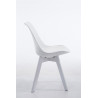 Silla De Comedor Borneo V2 Blanco,Blanco