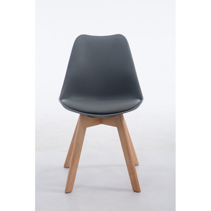 Silla De Comedor Borneo V2 Gris,Natural