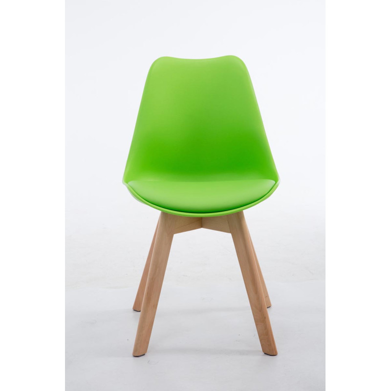 Silla De Comedor Borneo V2 Verde,Natural