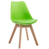 Silla De Comedor Borneo V2 Verde,Natural