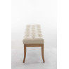 Banco Recibidor Ramses En Madera Clara Crema,150 cm