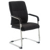 Silla De Conferencia Anubis En Tela Negro
