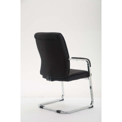 Silla De Conferencia Anubis En Tela Negro