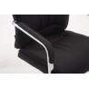Silla De Conferencia Anubis En Tela Negro