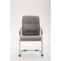 Silla De Conferencia Anubis En Tela Gris