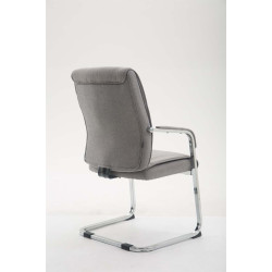 Silla De Conferencia Anubis En Tela Gris