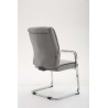 Silla De Conferencia Anubis En Tela Gris