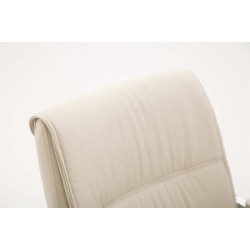 Silla De Conferencia Anubis En Tela Crema