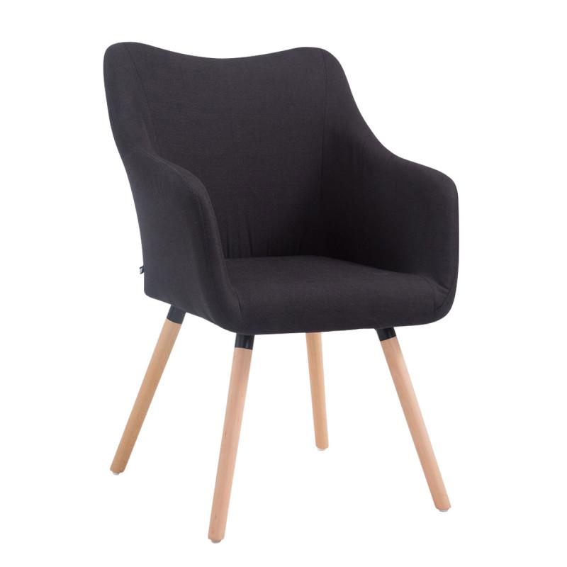 Silla de espera McCoy V2 Tapizada en Tela Negro,Natural