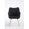 Silla de espera McCoy V2 Tapizada en Tela Negro,Natural