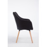 Silla de espera McCoy V2 Tapizada en Tela Negro,Natural