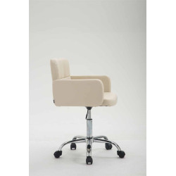 Taburete de Trabajo Los Angeles Crema