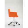 Taburete de Trabajo Los Angeles Naranja