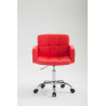 Taburete de Trabajo Los Angeles Rojo