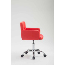 Taburete de Trabajo Los Angeles Rojo