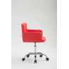 Taburete de Trabajo Los Angeles Rojo