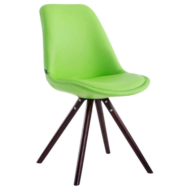 Silla de Comedor Laval Rund Cappuccino,Verde