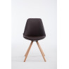Silla de Comedor Laval Rund Natural,Marrón