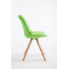Silla de Comedor Laval Rund Natural,Verde