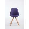 Silla de Comedor Laval Rund Natural,Lila