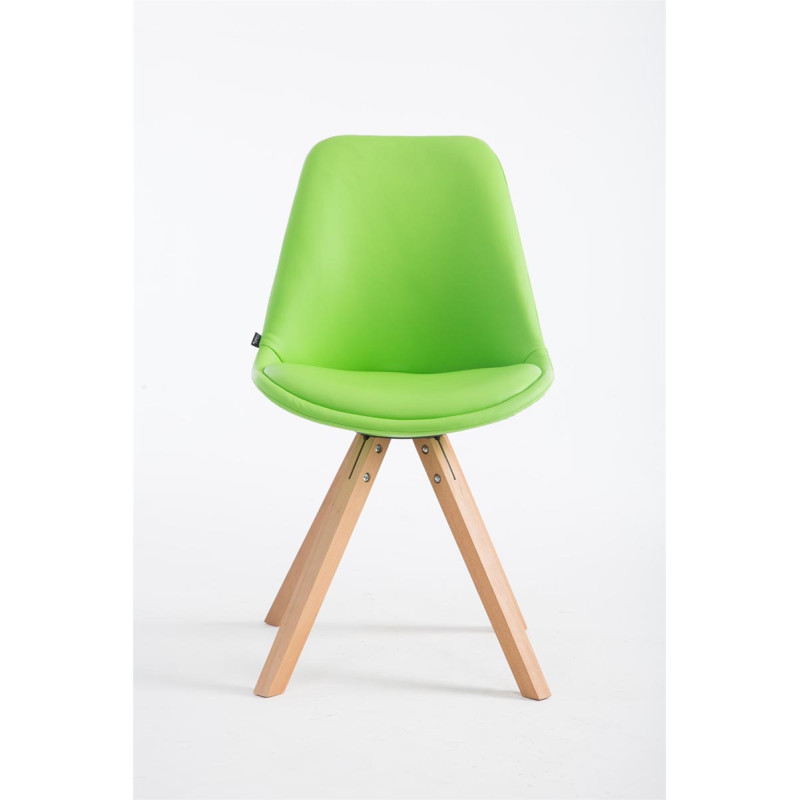 Silla de Comedor Laval Square Natural,Verde