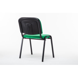 Silla De Conferencia Ken V2 En Tela Verde