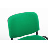 Silla De Conferencia Ken V2 En Tela Verde