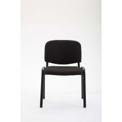 Silla De Conferencia Ken V2 En Tela Negro