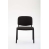 Silla De Conferencia Ken V2 En Tela Negro