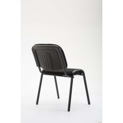Silla De Conferencia Ken V2 En Tela Negro