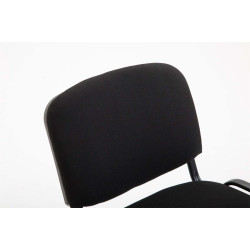 Silla De Conferencia Ken V2 En Tela Negro