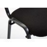 Silla De Conferencia Ken V2 En Tela Negro