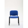 Silla De Conferencia Ken V2 En Tela Azul