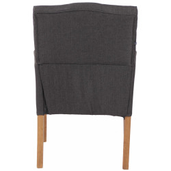 Butaca De Salón Sugar Tapizado En Tela Antiguo claro,Gris oscuro