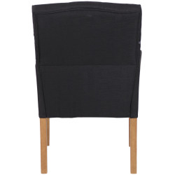 Butaca De Salón Sugar Tapizado En Tela Antiguo claro,Negro
