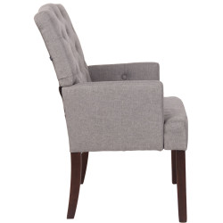 Butaca De Salón Sugar Tapizado En Tela Antiguo,Gris