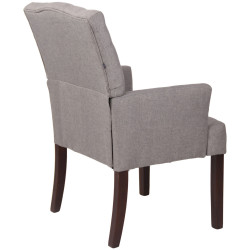 Butaca De Salón Sugar Tapizado En Tela Antiguo,Gris