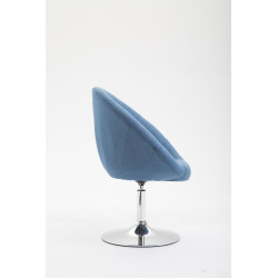 Silla Lounge London V2 en Tela Azul