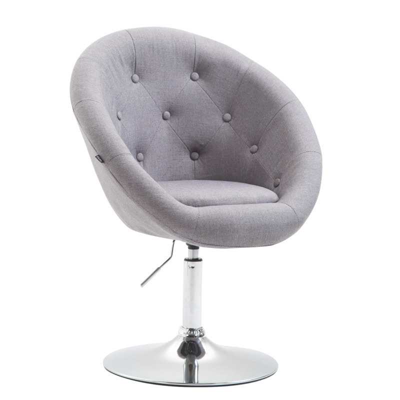 Silla Lounge London V2 en Tela Gris