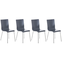 Juego de 4 Sillas de Espera...