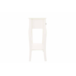 Mesa Consola LIV en Estilo Rústico Blanco
