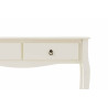 Mesa Consola LIV en Estilo Rústico Blanco