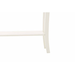 Mesa Consola LIV en Estilo Rústico Blanco