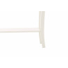 Mesa Consola LIV en Estilo Rústico Blanco
