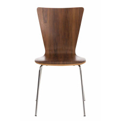 Silla Apilable Aaron Nogal
