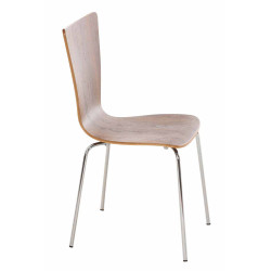 Silla Apilable Aaron Nogal